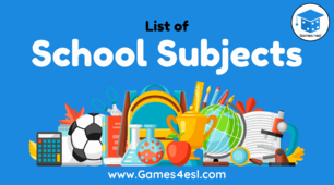 School Subjects. 